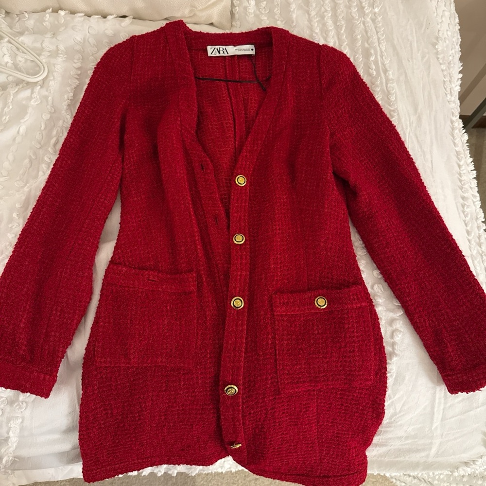 Zara Women's Red Sweater